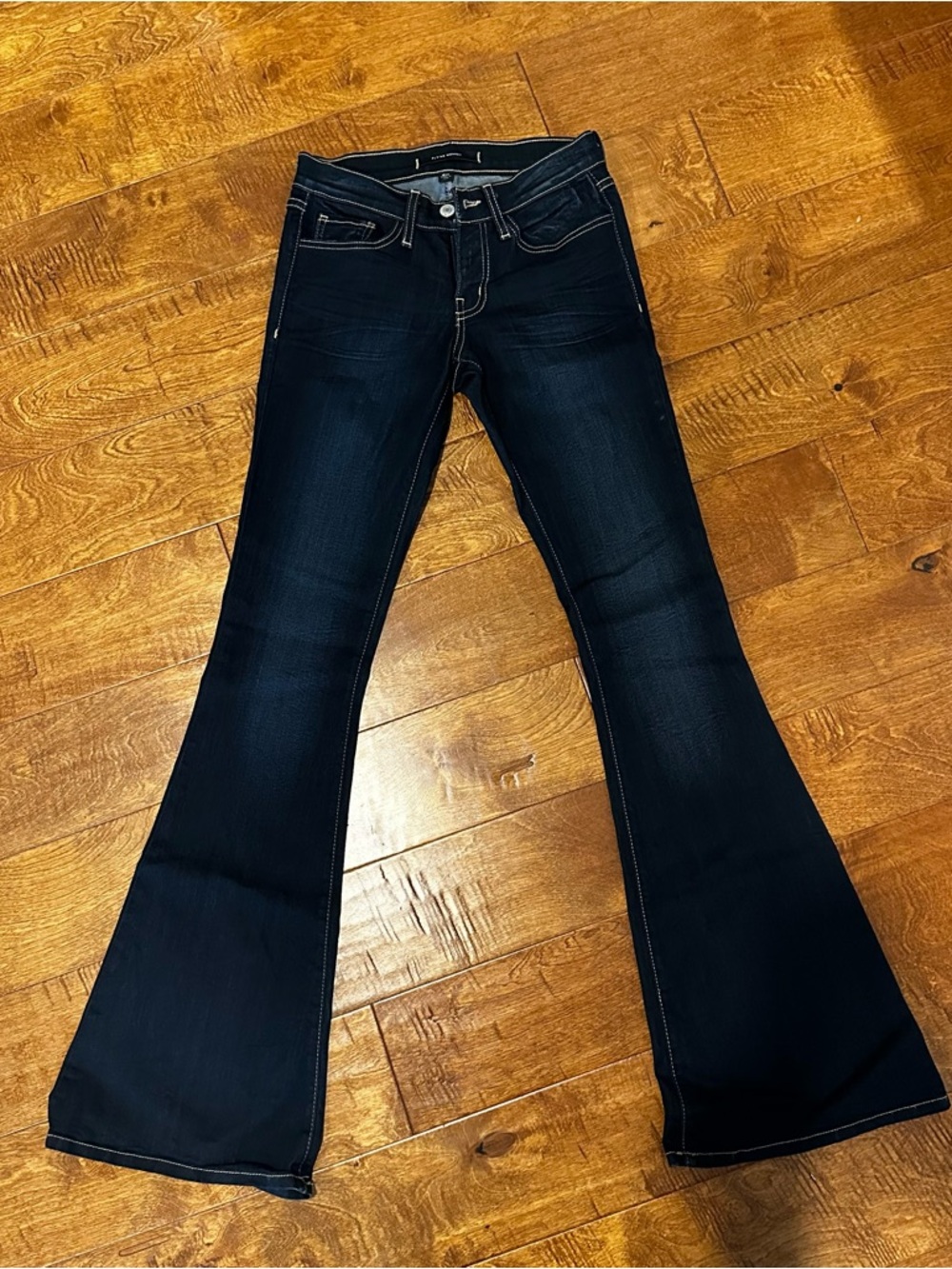 Flying Monkey Dark Blue Flared Jeans